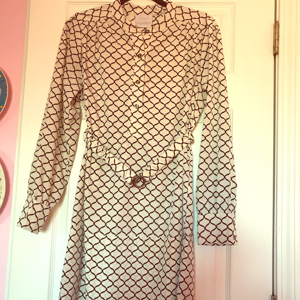 Coveted Clothing Belted Dress